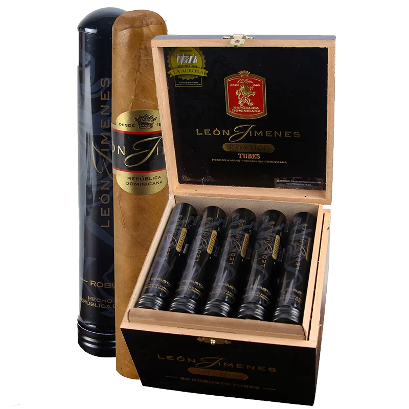 leon jimenes pretiges cigers tubes